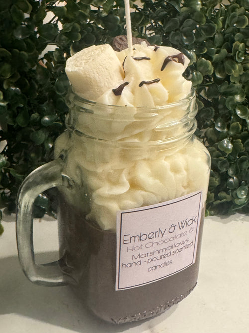 Hot Chocolate & Marshmallows Soy Candle