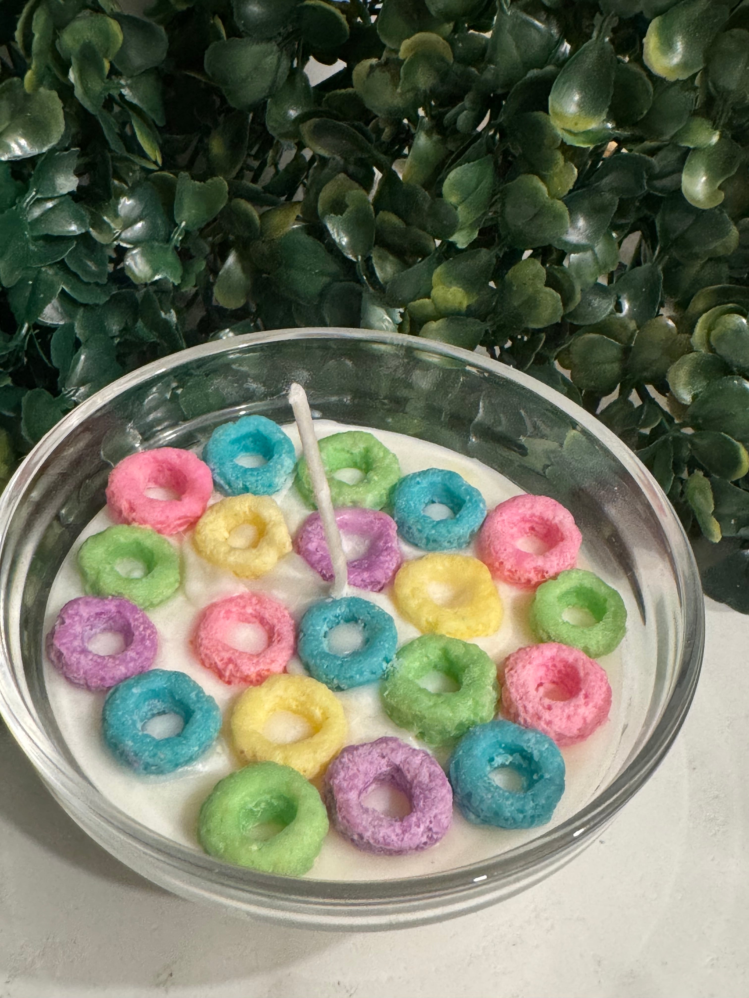 Fruity Cereal Bowl Soy candle