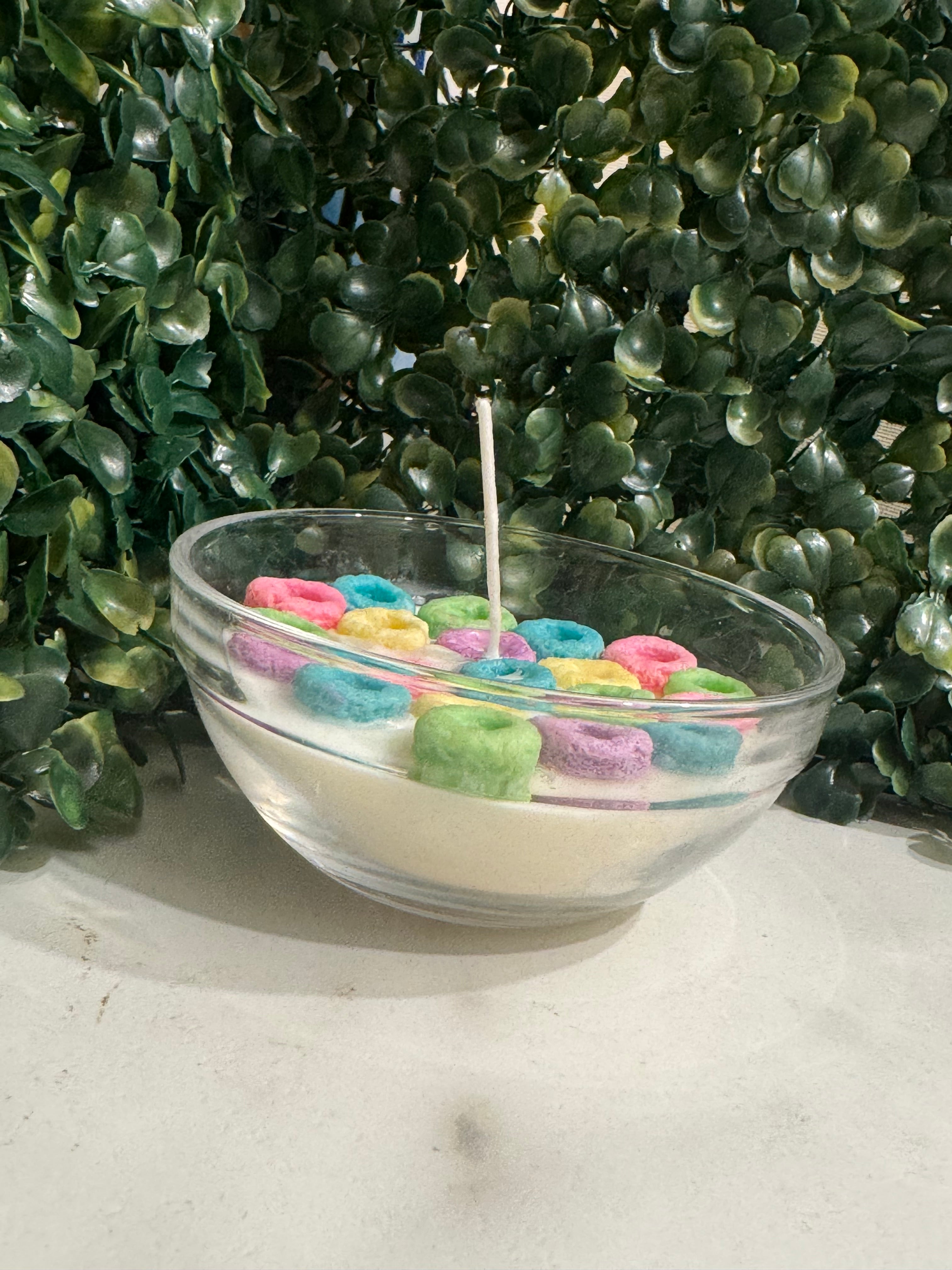 Fruity Cereal Bowl Soy candle