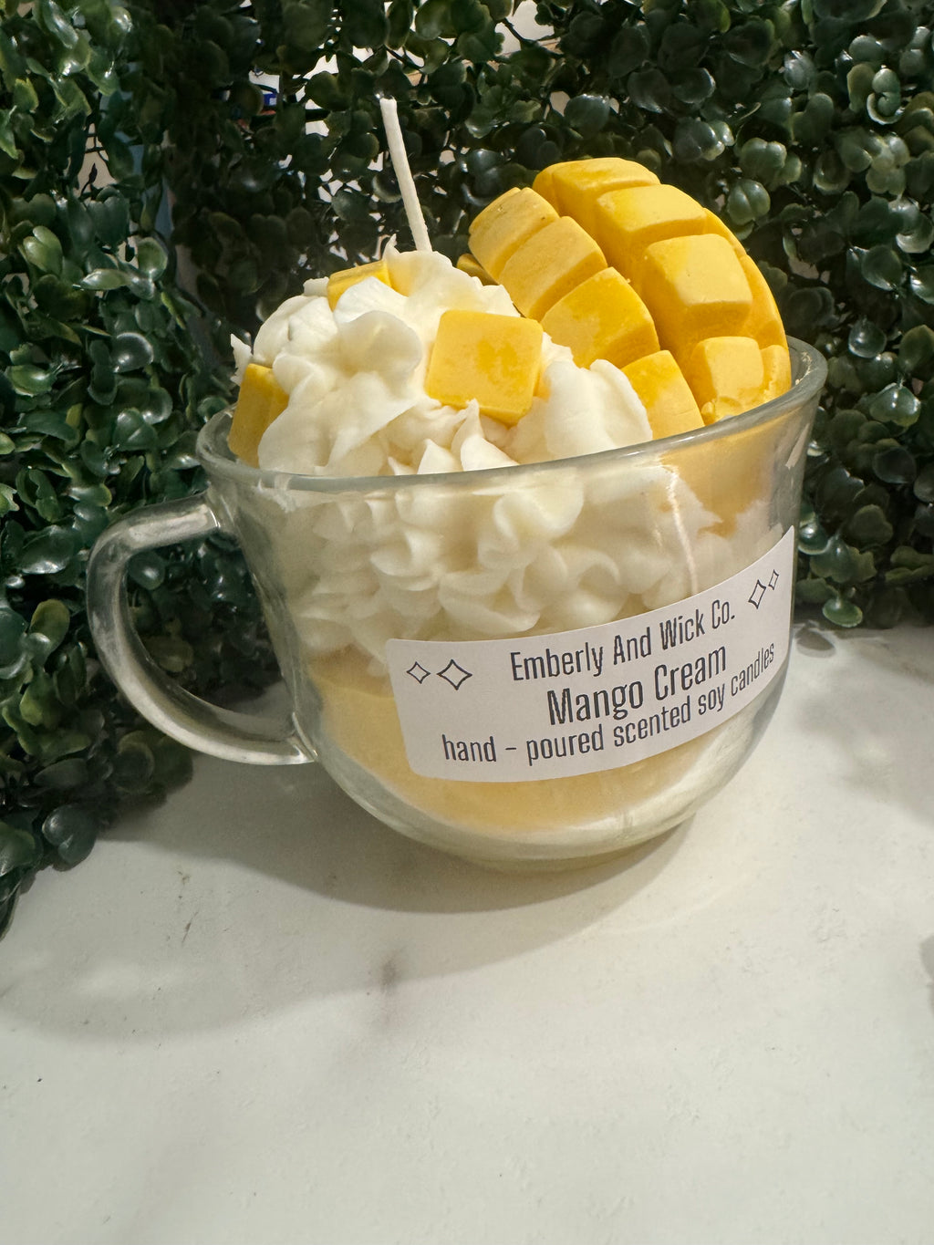 Mango Cream Soy Candle 28 oz