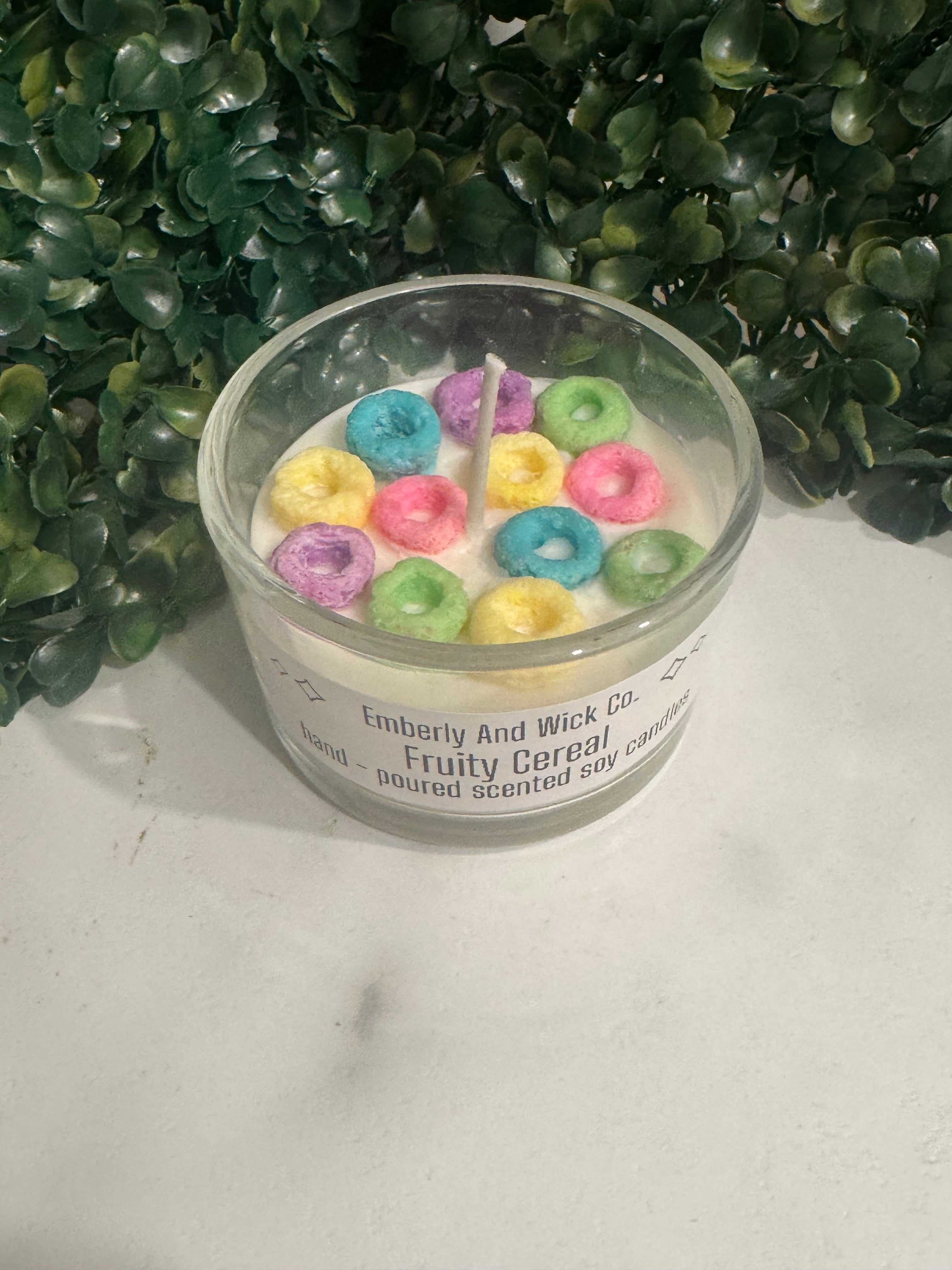 Fruity Cereal - Marshmallow Scented Soy Candle