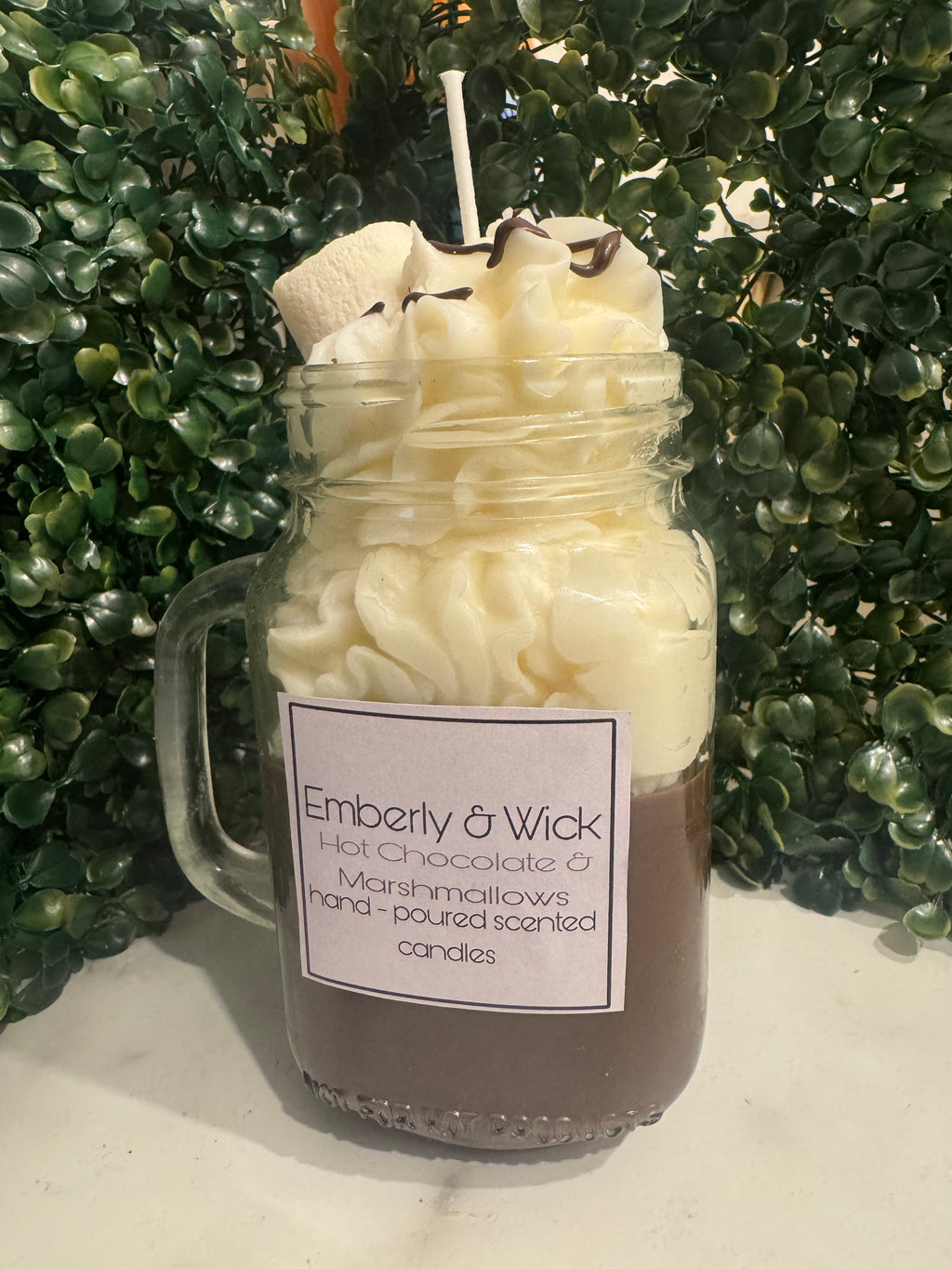 Hot Chocolate & Marshmallows Soy Candle