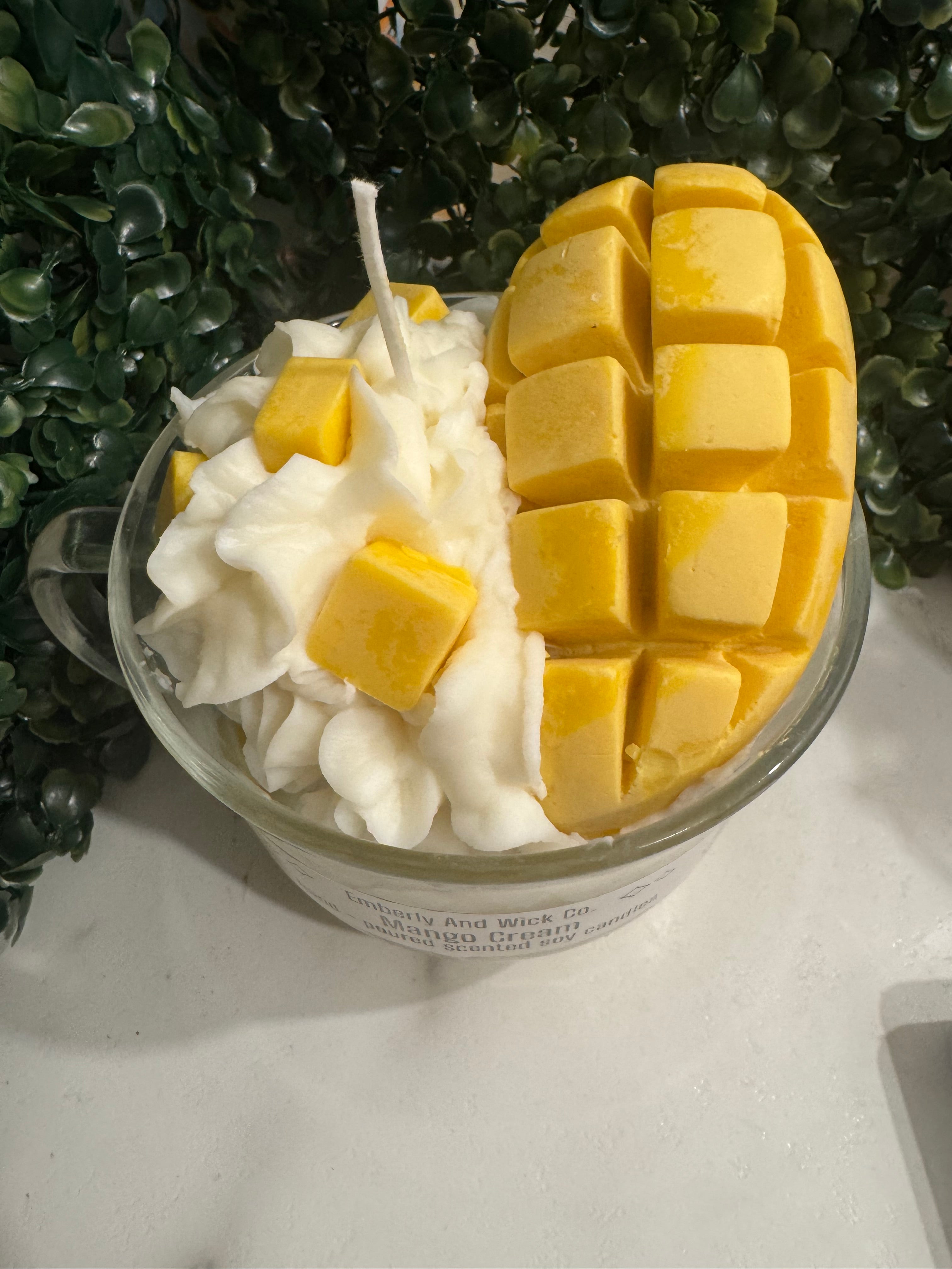 Mango Cream Soy Candle 28 oz