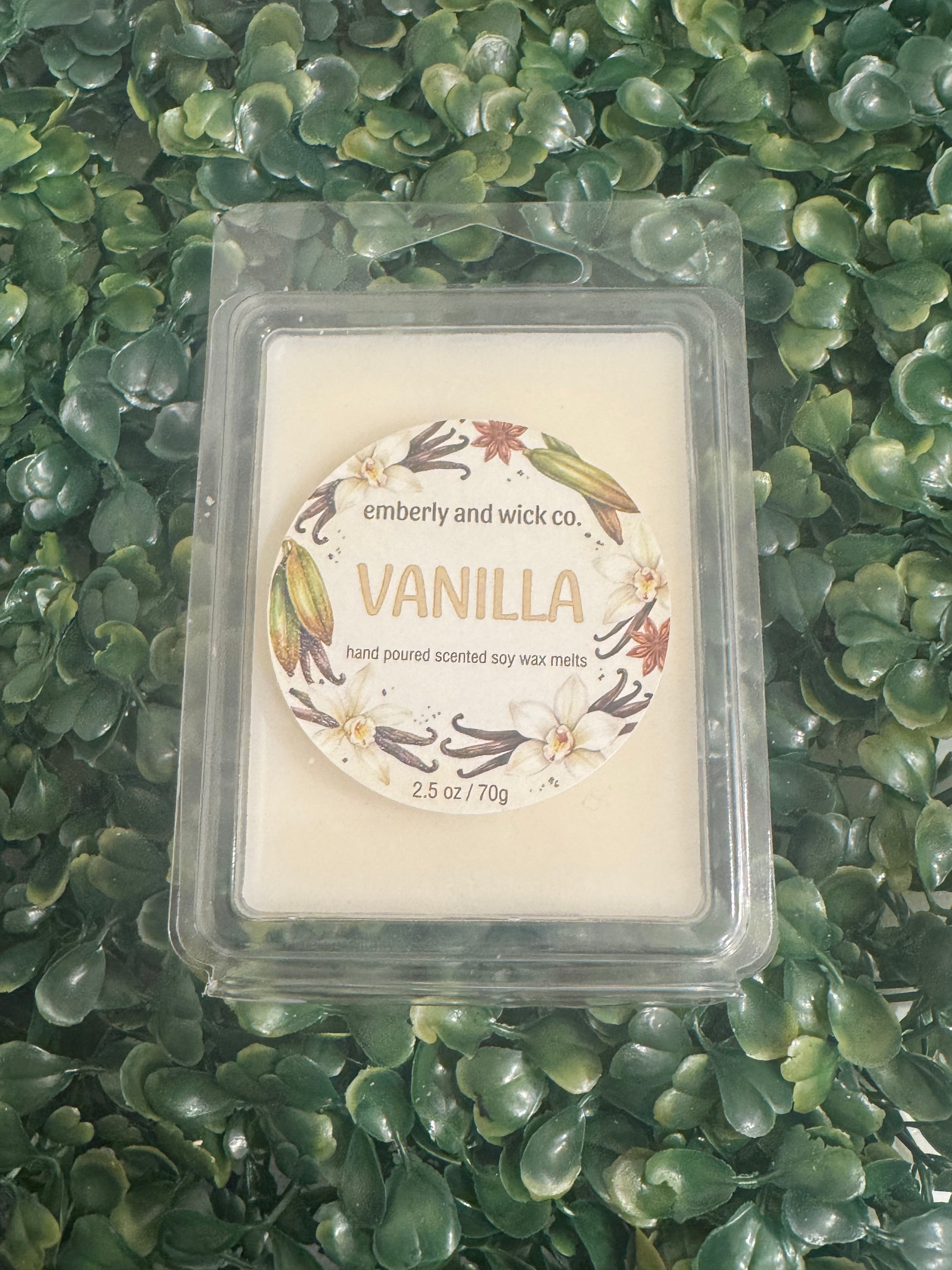Vanilla scented soy wax melts 2.5 oz