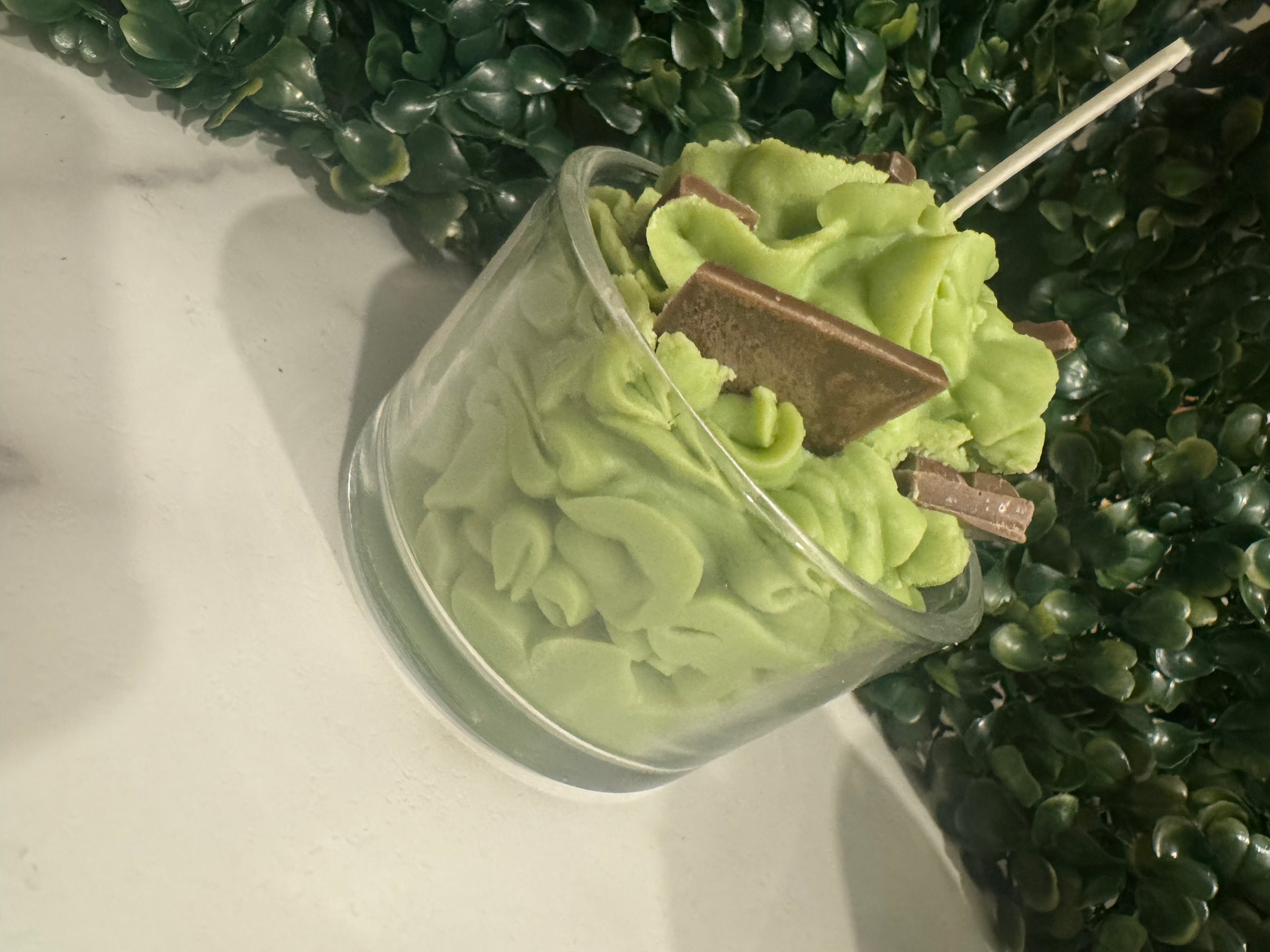 Mint Chocolate Chip Scented Soy Candle - 10 oz