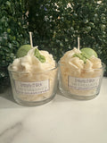 Mint Macarons scented soy candle