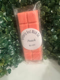Peach scented wax melts 1.75 oz