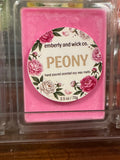 peony scented soy wax melts 2.5 oz