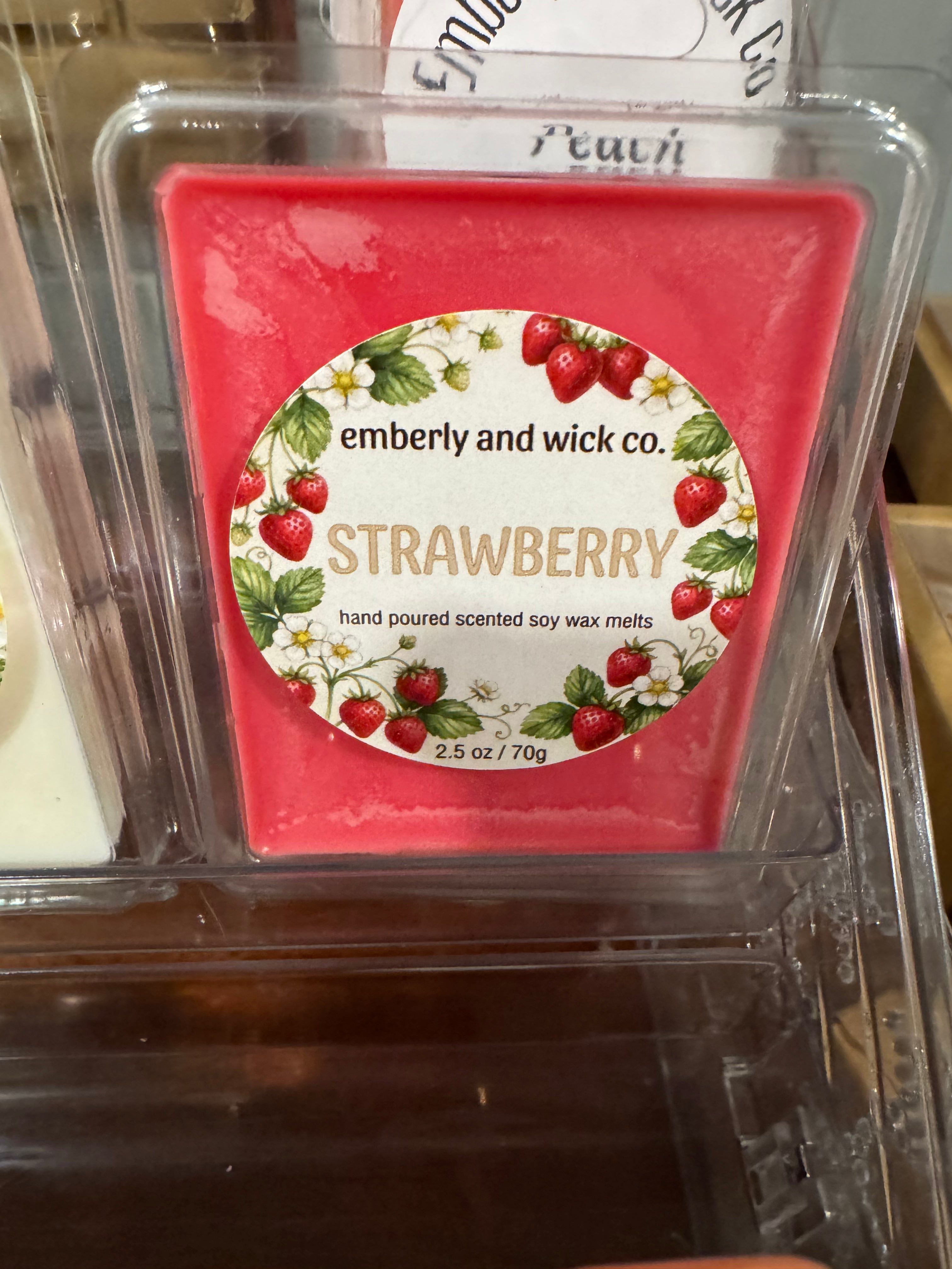 Strawberry wax melts 2.5 oz